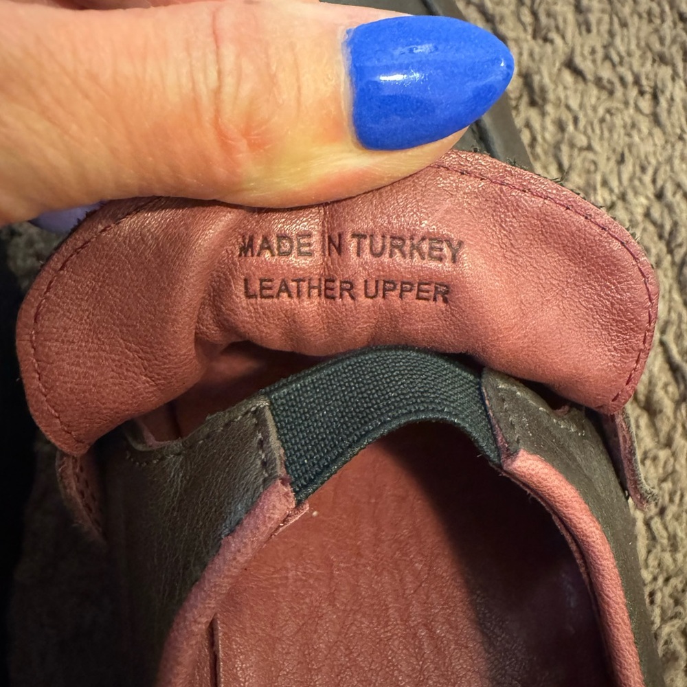 Bueno Brown Leather Penny Loafer Shoes Turkey 38 8 $175 - Picture 8 of 10